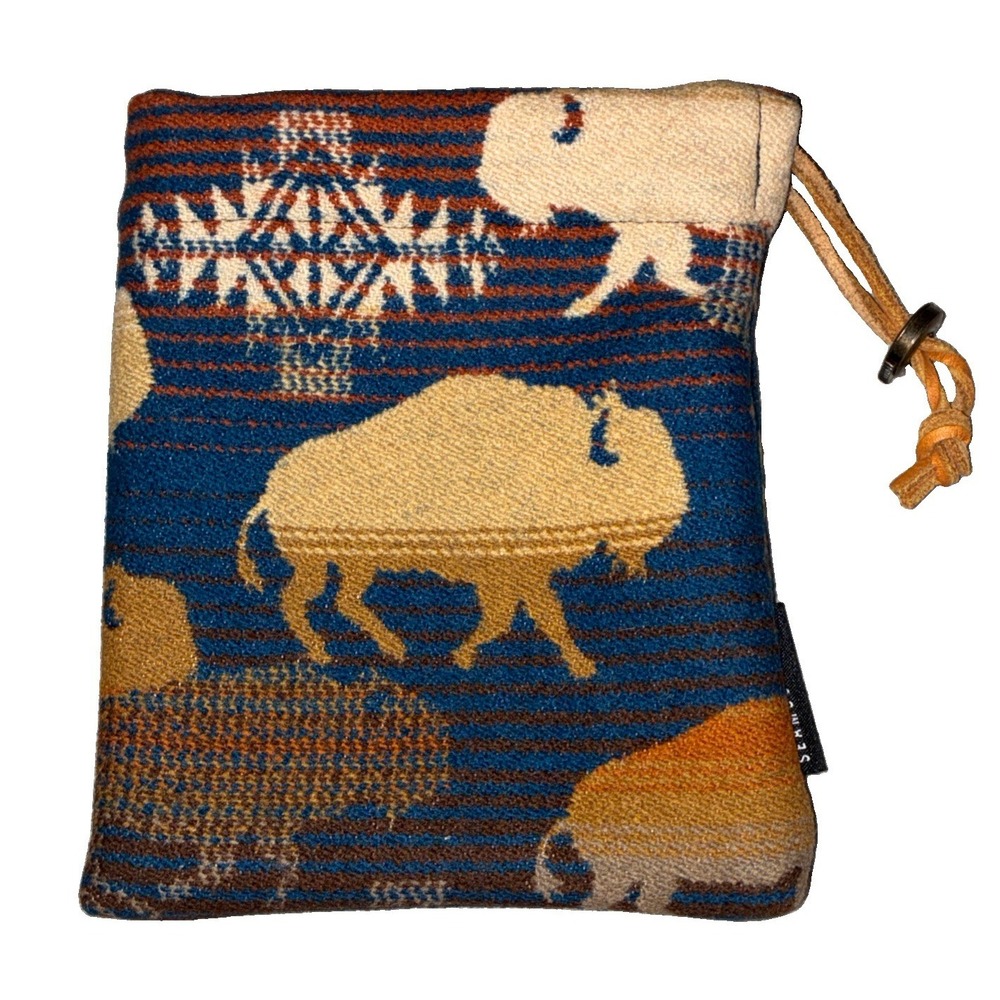 Seamus Golf x Pendleton Drawstring Pouch Harding Pattern Land Of The Buffalo